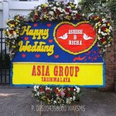 bunga-papan-wedding-014 - Toko Bunga Bojonegoro, florist bojonegoro, bunga papan bojonegoro, karangan bunga bojonegoro, online 24 jam, bunga ucapan benner digital