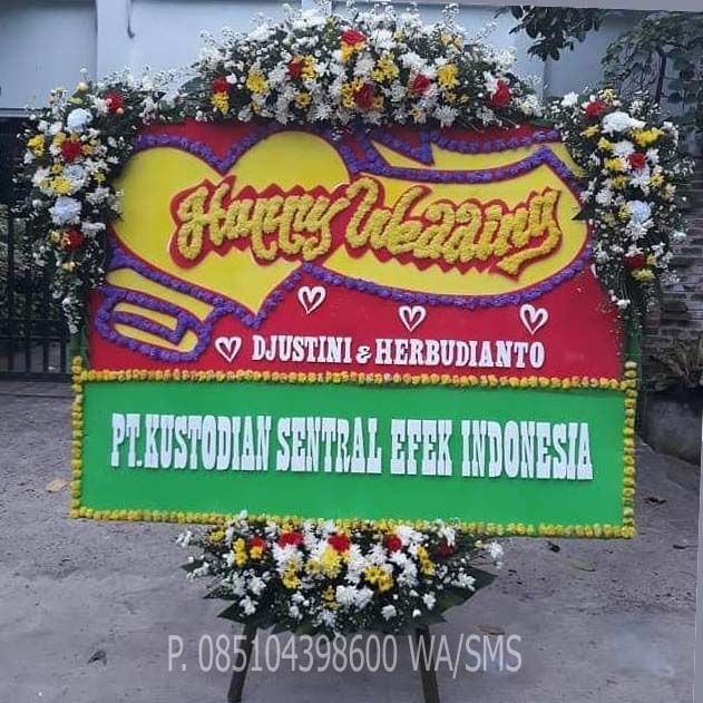 bunga-papan-wedding-015 - Toko Bunga Bojonegoro, florist bojonegoro, bunga papan bojonegoro, karangan bunga bojonegoro, online 24 jam, bunga ucapan benner digital
